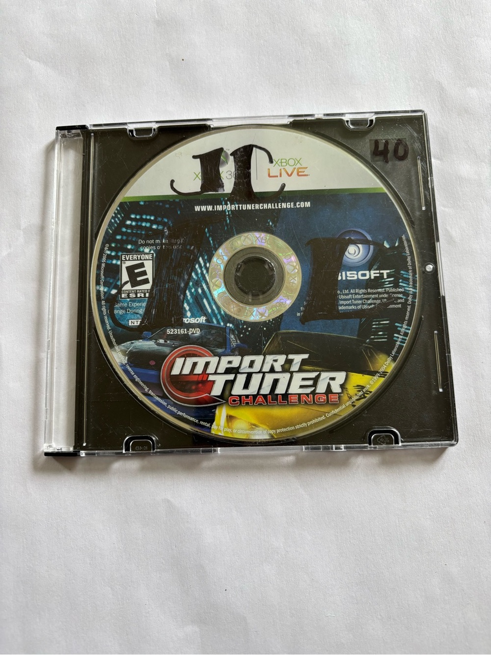 Import Tuner Challenge - Xbox 360 Video Game Disc